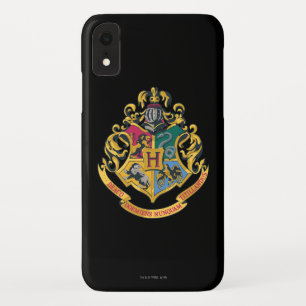Funda Para iPhone XR Harry Potter   Escudo de Hogwarts - Color Completo