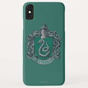 Funda Para iPhone XS Max Harry Potter   Escudo de Slytherin Verde