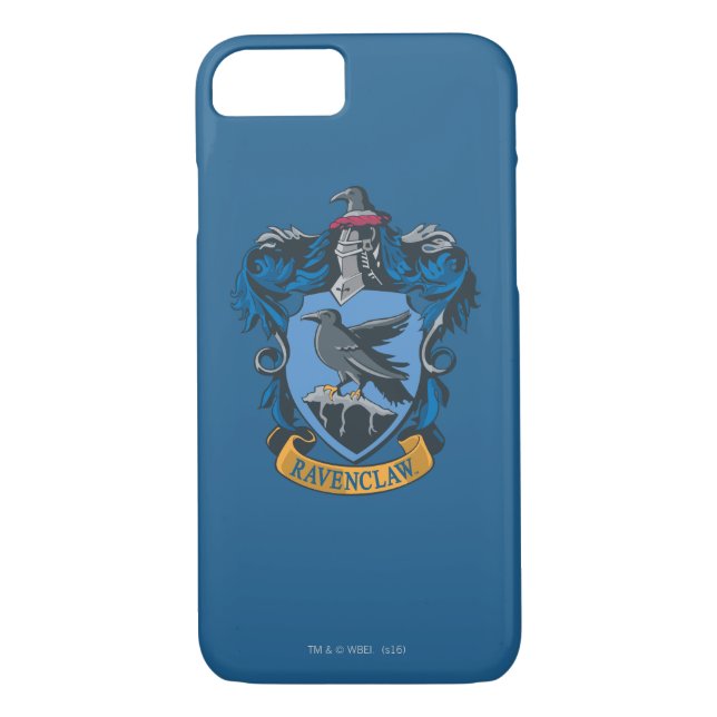 Funda De Case-Mate Para iPhone Harry Potter | Escudo Gótico Ravenclaw (Reverso)