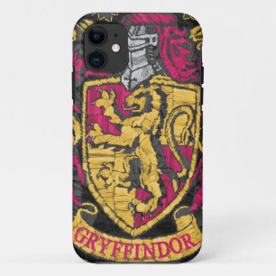 Funda Para iPhone 11 Harry Potter   Escudo Gryffindor - Destruido