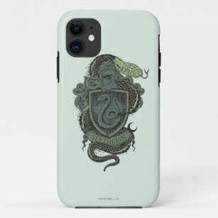 Funda Para iPhone 11 Harry Potter  Escudo Slytherin