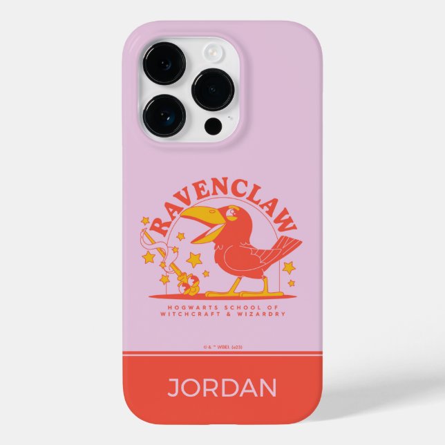 Funda De Case-Mate Para iPhone HARRY POTTER™ | Escuela Cute RAVENCLAW™ Hogwarts (Reverso )