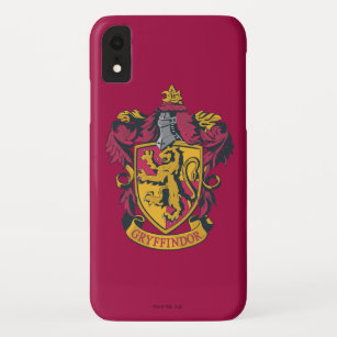 Funda Para iPhone XR Harry Potter   Gryffindor Escudo Gold y Red