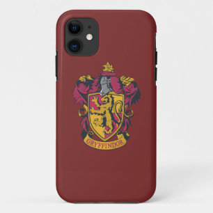 Funda Para iPhone 11 Harry Potter  Gryffindor Escudo Gold y Red