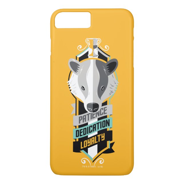 Funda De Case-Mate Para iPhone Harry Potter | HUFFLEPUFF™ House Traits Sigil (Reverso)