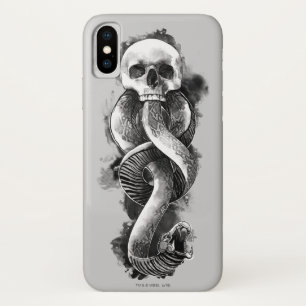 Funda Para iPhone X Harry Potter   Marca oscura acuarela