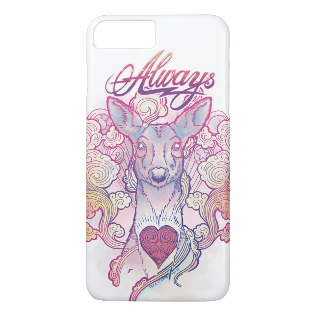 Funda De Case-Mate Para iPhone Harry Potter Spell | "Siempre" Doe Patronus (Reverso)
