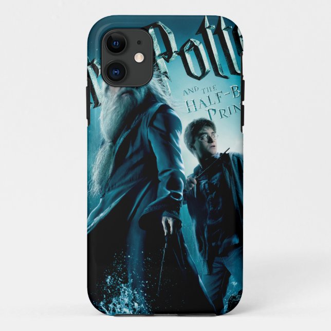 Funda De Case-Mate Para iPhone Harry Potter y Dumbledore en rocas 1 (Reverso)
