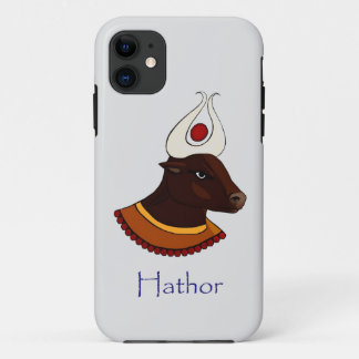 Funda Para iPhone 11 Hathor Antigua Diosa Egipcia