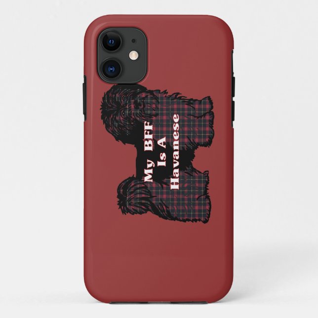 FUNDA DE Case-Mate PARA iPhone HAVANESE BFF (Reverso)