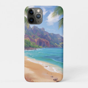 Funda Para iPhone 11 Pro Hawái tropical