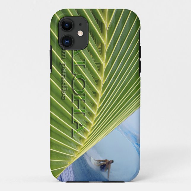 Funda De Case-Mate Para iPhone hawaiana del caso del iPhone 5 (Reverso)