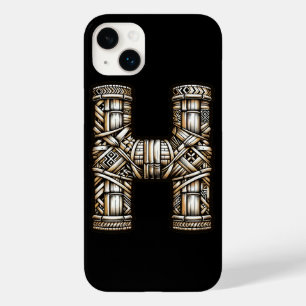 Funda Para iPhone 14 Plus De Case-Mate Hawaiano Polinesio Carta de Aloha H Inicial Person