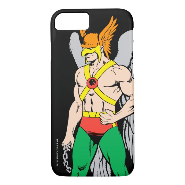 Funda De Case-Mate Para iPhone Hawkman Standing Pose (Reverso)