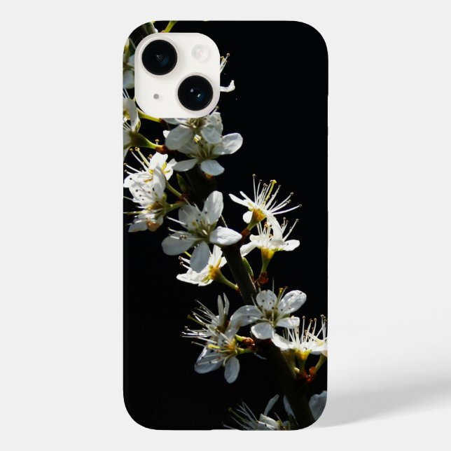 Funda De Case-Mate Para iPhone Hawthorn Flowers iphcna (Reverso )