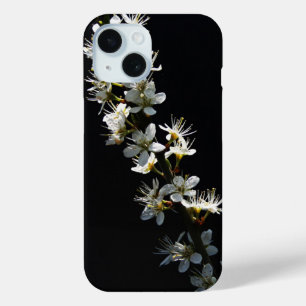 Funda Para iPhone 15 Hawthorn Flowers iphcna