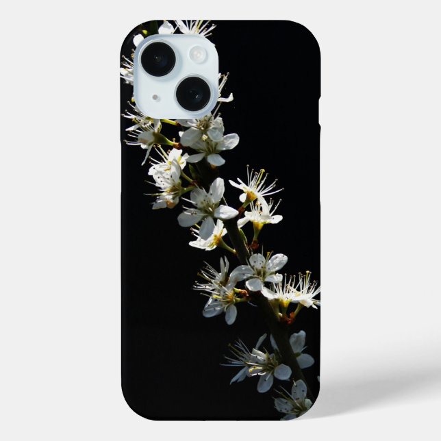 Funda De Case-Mate Para iPhone Hawthorn Flowers iphcna (Reverso )