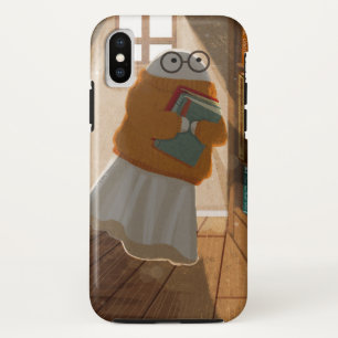 Funda Para iPhone X Hay un fantasma entre las estanterías de nuevo...