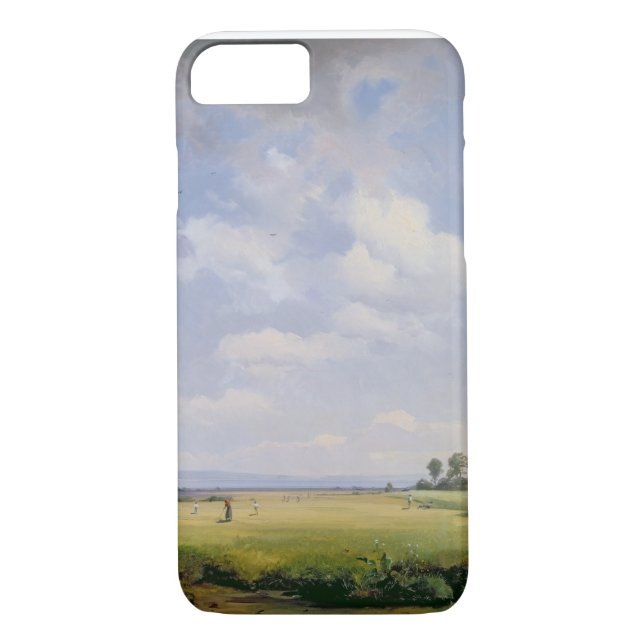 Funda De Case-Mate Para iPhone Haymaking, 1838 (aceite en lona) (Reverso)