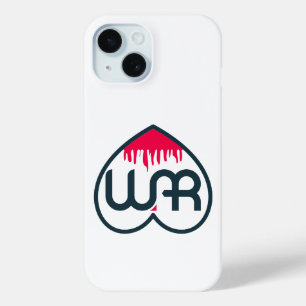 Funda Para iPhone 15 Haz el Amor No la Guerra Gráfico de Corazón Abstra