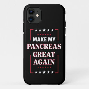 Funda Para iPhone 11 Haz que mi páncreas sea grande otra vez Conciencia