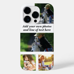 Funda Para iPhone 14 Pro De Case-Mate Haz tu propio collage de fotos y texto