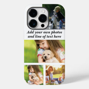 Funda Para iPhone 14 Pro De Case-Mate Haz tu propio collage de fotos y texto