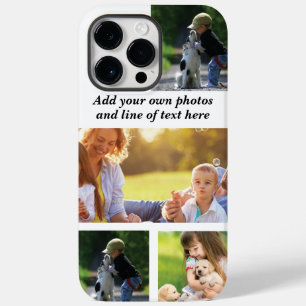 Funda Para iPhone 14 Pro Max De Case-Mate Haz tu propio collage de fotos y texto