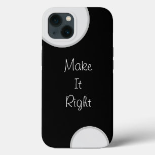 Funda Para iPhone 13 Hazlo bien Funda de Iphone 13