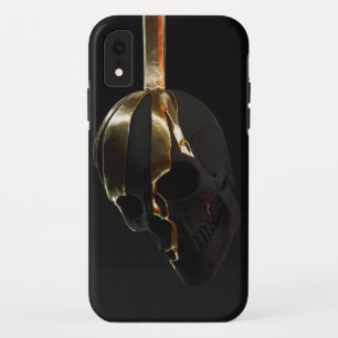 Funda Para iPhone XR Head of tiene manzana golden black estructura