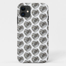 Funda Para iPhone 11 Heart Diamond