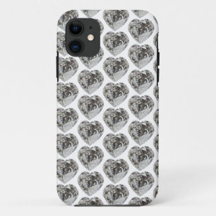 Funda Para iPhone 11 Heart Diamond