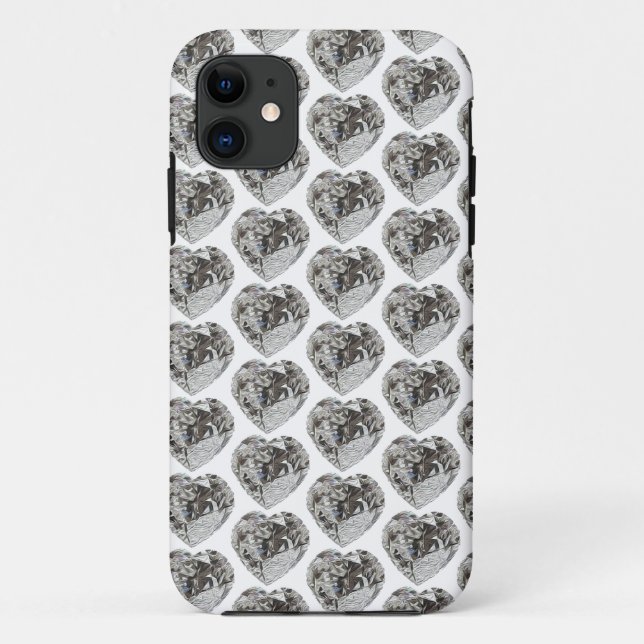Funda De Case-Mate Para iPhone Heart Diamond (Reverso)