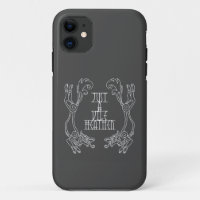 Heathen Norse Pagan Asatru Viking Wolf Estuche par