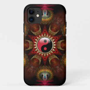 Funda Para iPhone 11 Hecho con amor : Nueva era Estrella Fractal Yin Ya