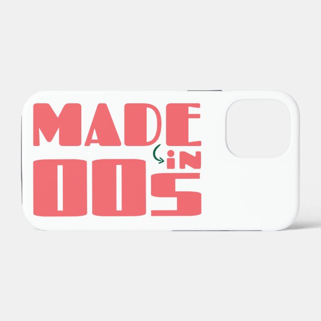 Funda De Case-Mate Para iPhone Hecho en 00s (Reverso (Horizontal))