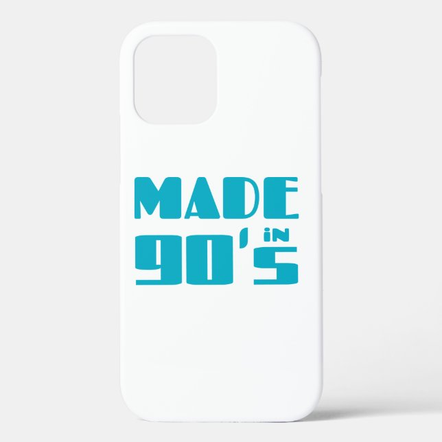 Funda De Case-Mate Para iPhone Hecho en 90's (Reverso )