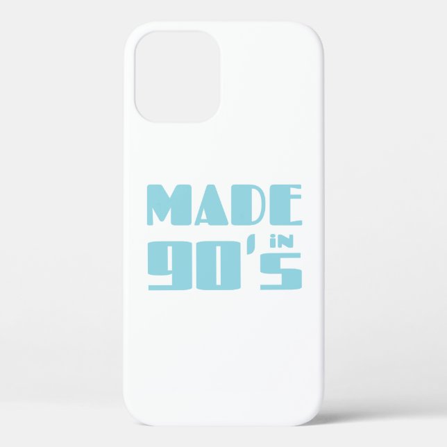 Funda De Case-Mate Para iPhone Hecho en 90's (Reverso )