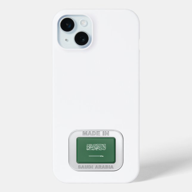 Funda De Case-Mate Para iPhone Hecho en Arabia Saudita (Reverso )