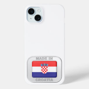 Funda Para iPhone 15 Mini Hecho en Croacia