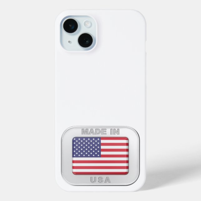 Funda De Case-Mate Para iPhone Hecho en Estados Unidos (Reverso )