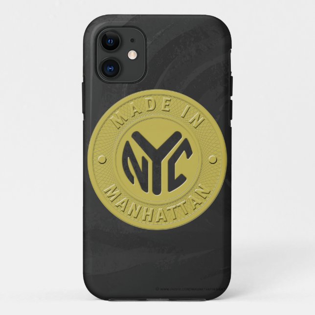 Funda De Case-Mate Para iPhone Hecho en Nueva York Manhattan (Reverso)