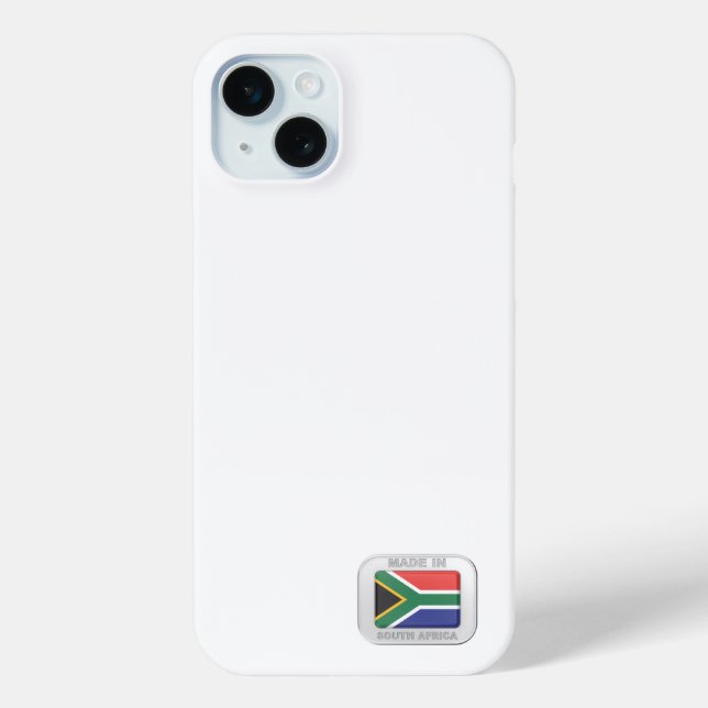 Funda De Case-Mate Para iPhone Hecho en Sudáfrica (Reverso )