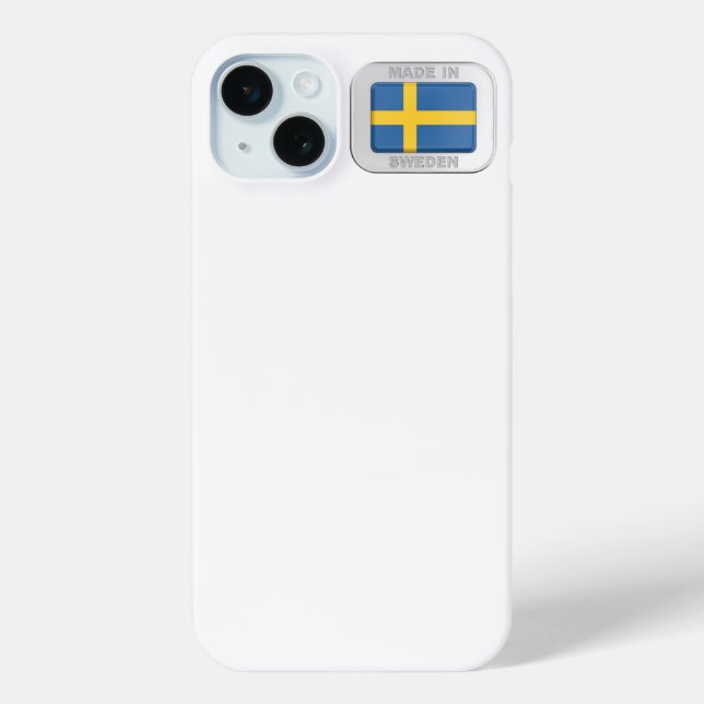 Funda De Case-Mate Para iPhone Hecho en Suecia (Reverso )