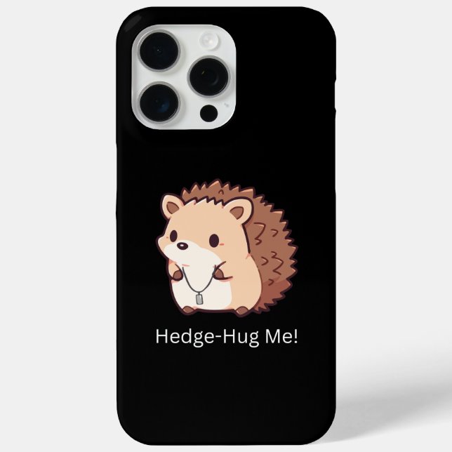 Funda De Case-Mate Para iPhone Hedge-Hug Me (Reverso )