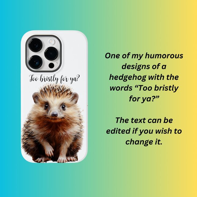 Funda De Case-Mate Para iPhone Hedgehog (Subido por el creador)