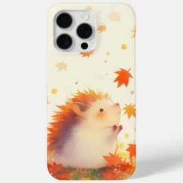 Funda Para iPhone 15 Pro Max Hedgehog Autumn Fun