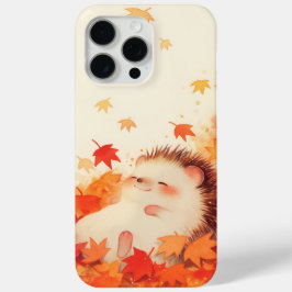 Funda Para iPhone 15 Pro Max Hedgehog Autumn Nap