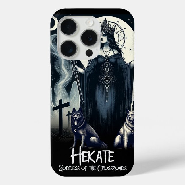 Funda De Case-Mate Para iPhone Hekate Goddess of the Crossroads Ghostly Spirits (Reverso )