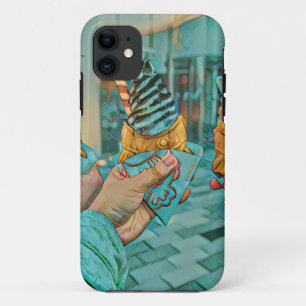 Funda Para iPhone 11 Helado de chocolate